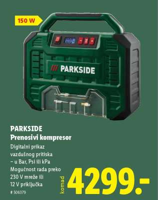 PARKSIDE Prenosivi kompresor