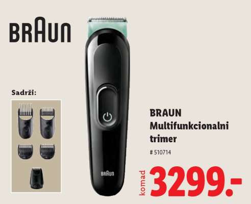 Braun Multifunkcionalni trimer