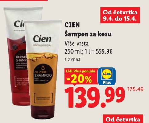 Cien Šampon za kosu