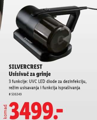 SILVERCREST Usisivač za grinje