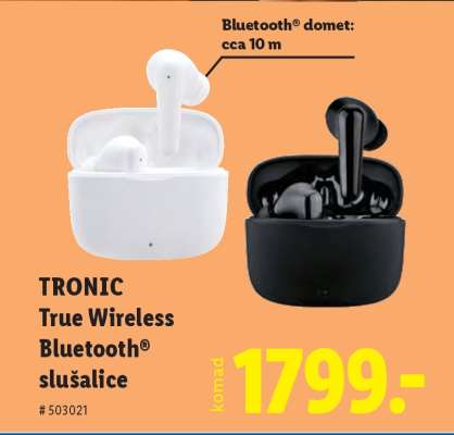 TRONIC True Wireless Bluetooth® slušalice