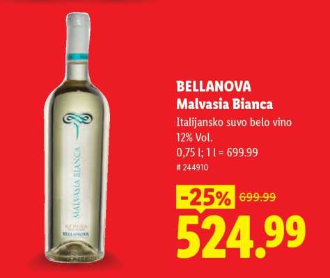 BELLANOVA Malvasia Bianca