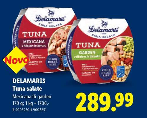 DELAMARIS Tuna salate