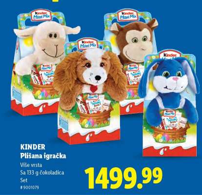 KINDER Plišana igračka