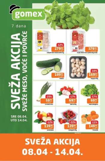 Gomex katalog - 08.04.2026 - 14.04.2026.