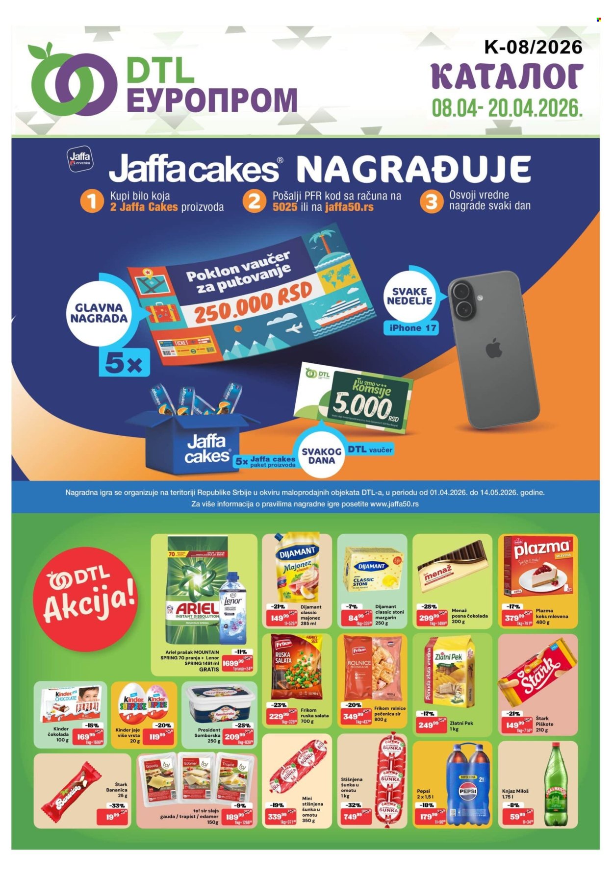 Europrom katalog - 08.04.2026 - 20.04.2026. Stranica 1