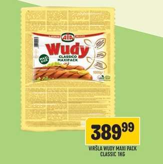 VIRŠLA WUDY MAXI PACK CLASSIC 1KG