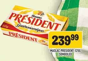 Maslac President 125g