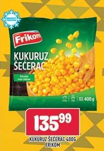 Kukuruz šećerac 400g Frikom
