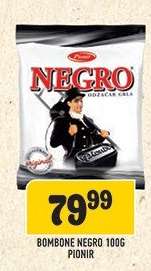 Bombone Negro 100g Pionir