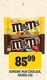 Bombone M&M čokolada, kikiriki 45g