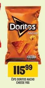 Čips Doritos Nacho Cheese 90g