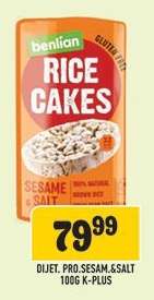 Benlian Rice Cakes Sesame & Salt