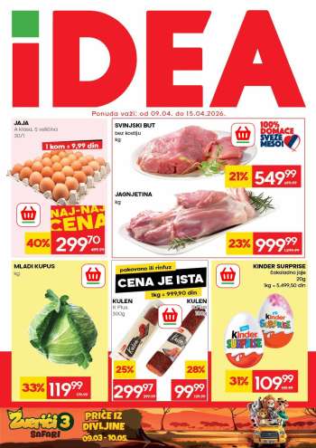 Idea katalog - 09.04.2026 - 15.04.2026.