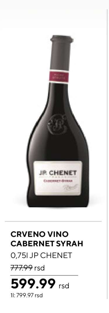 CRVENO VINO CABERNET SYRAH