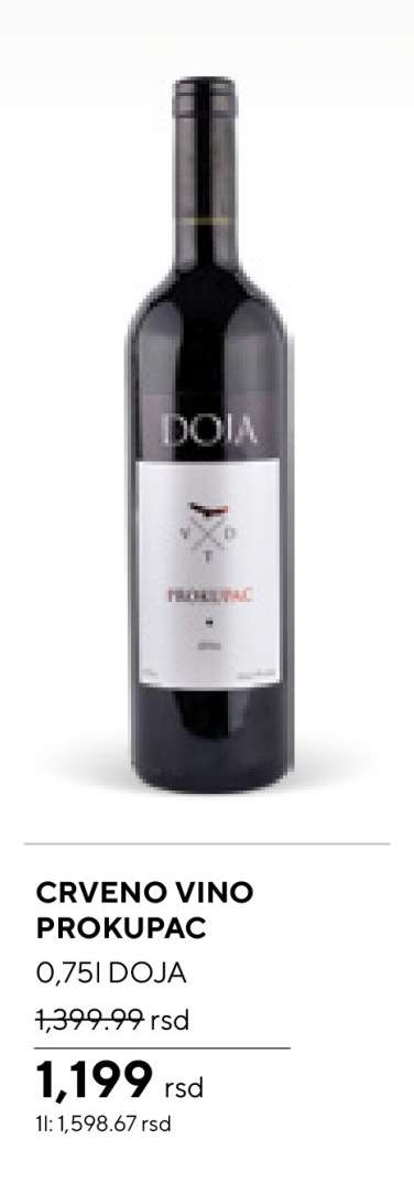 CRVENO VINO PROKUPAC