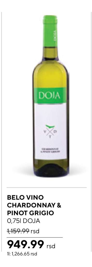 BELO VINO CHARDONNAY & PINOT GRIGIO