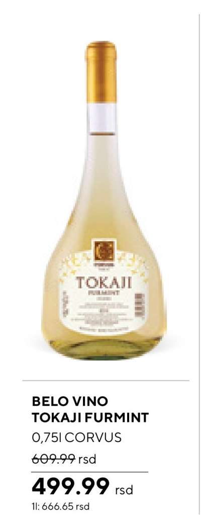 BELO VINO TOKAJI FURMINT