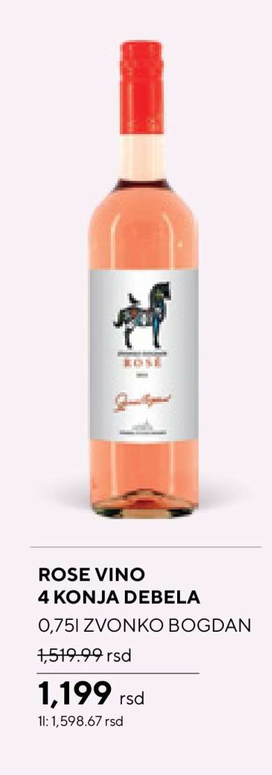 ROSE VINO 4 KONJA DEBELA