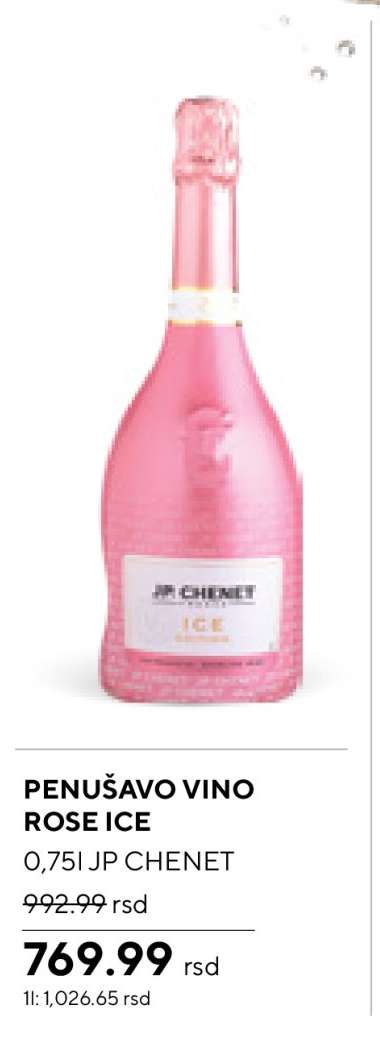 PENUŠAVO VINO ROSE ICE