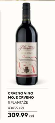 CRVENO VINO MOJE CRVENO