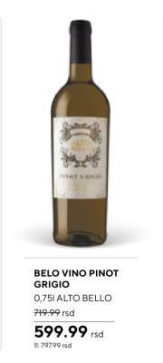 BELO VINO PINOT GRIGIO