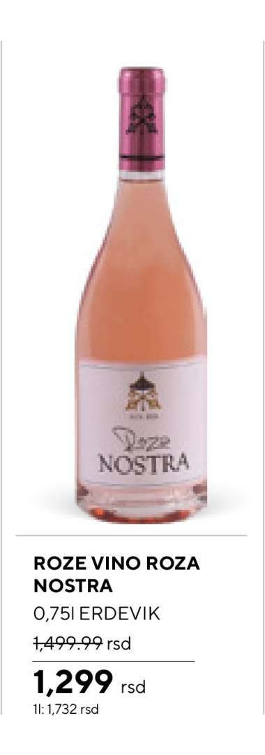 ROZE VINO ROZA NOSTRA
