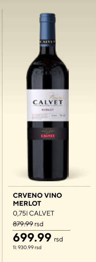 CRVENO VINO MERLOT