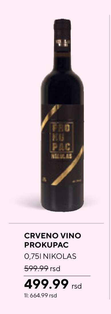 CRVENO VINO PROKUPAC