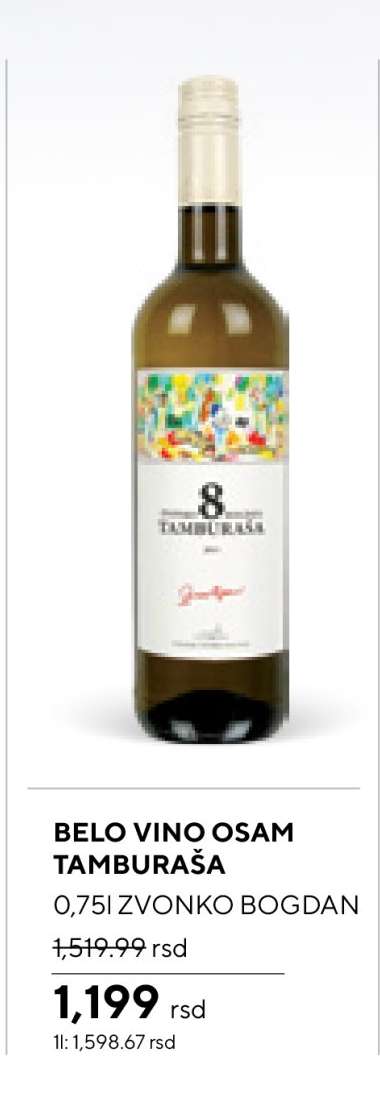 BELO VINO OSAM TAMBURAŠA