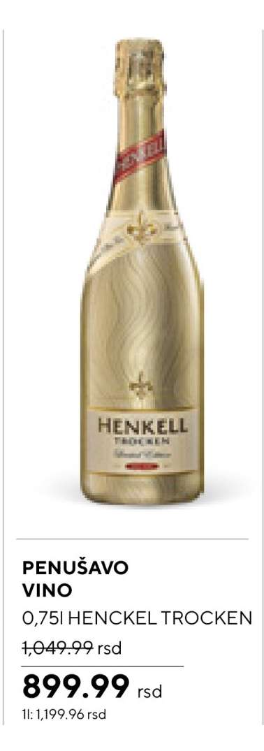 0,75l HENCKEL TROCKEN