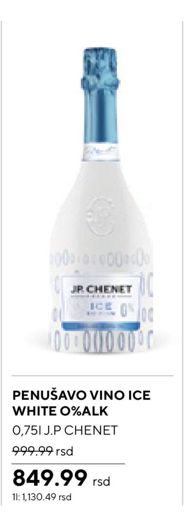 PENUŠAVO VINO ICE WHITE 0%ALK