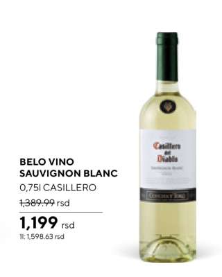 BELO VINO SAUVIGNON BLANC