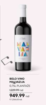 BELO VINO MALVAZIJA
