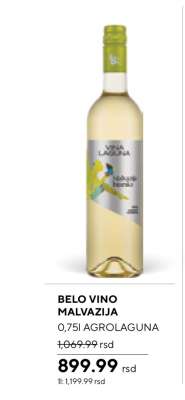 BELO VINO MALVAZIJA
