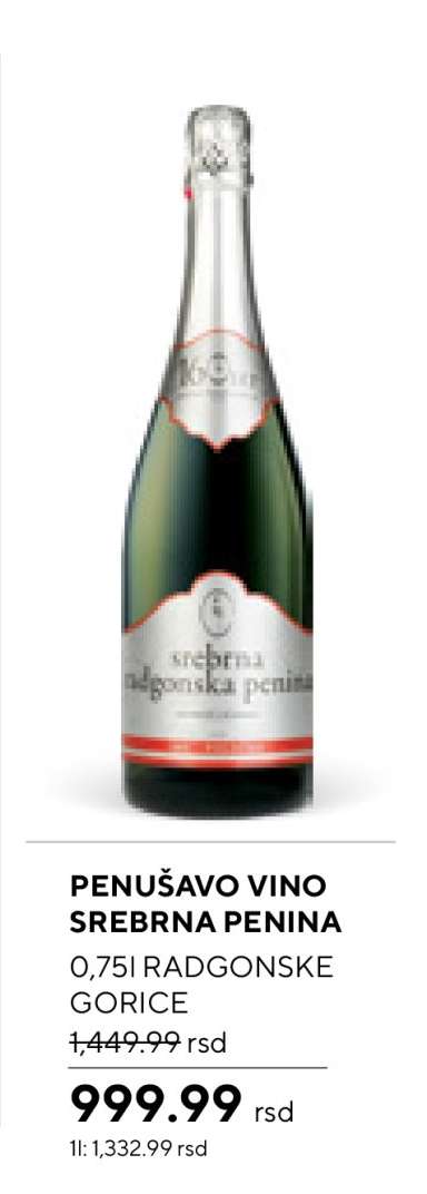 PENUŠAVO VINO SREBRNA PENINA