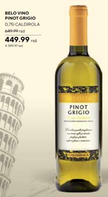 BELO VINO PINOT GRIGIO