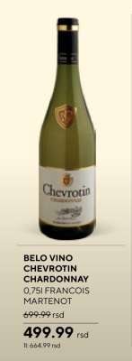 BELO VINO CHEVROTIN CHARDONNAY