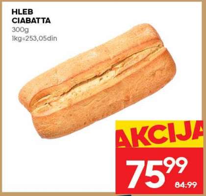 HLEB CIABATTA