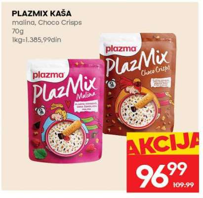 PLAZMIX KAŠA