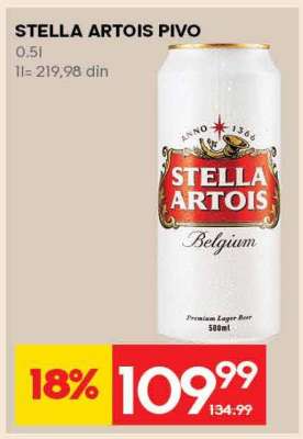 Stella Artois pivo