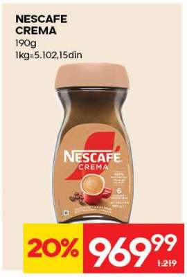 Nescafe Crema