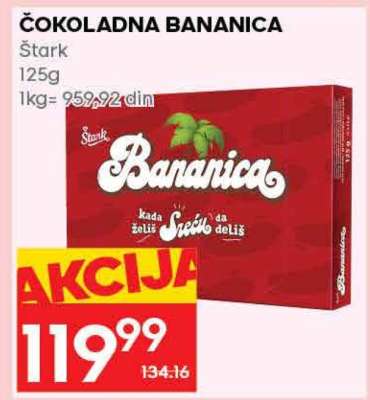 ČOKOLADNA BANANICA