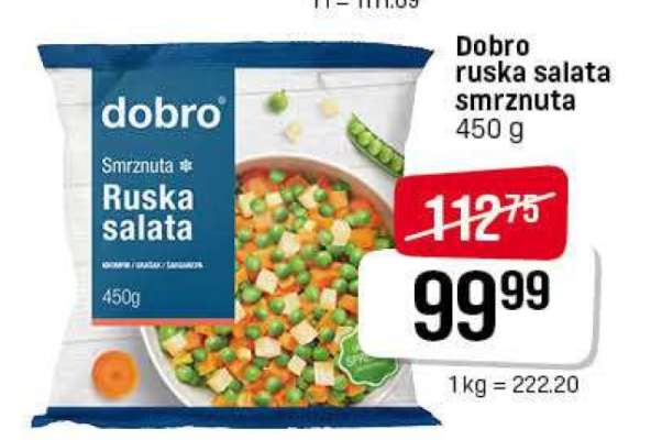 Dobro ruska salata smrznuta