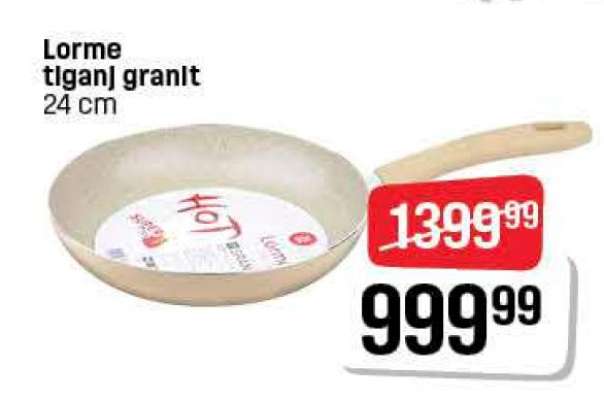 Lorme tiganj granit 24 cm