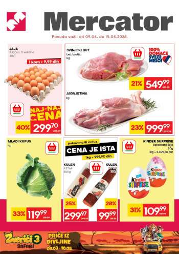 Mercator Centar katalog - 09.04.2026 - 15.04.2026.
