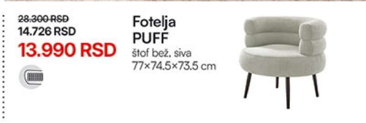 Fotelja PUFF