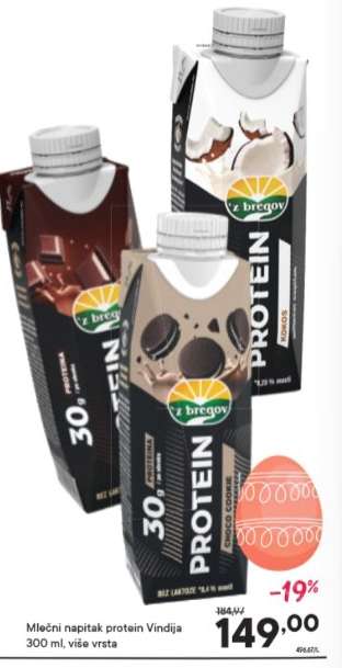 Mlečni napitak protein Vindija