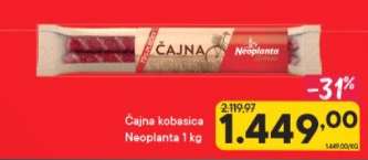 Čajna kobasica Neoplanta