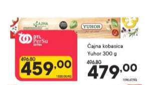 Čajna kobasica Yuhor 300 g